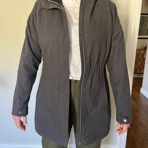 Mountain Hardwear Gray Raincoat - Picture 1 of 7